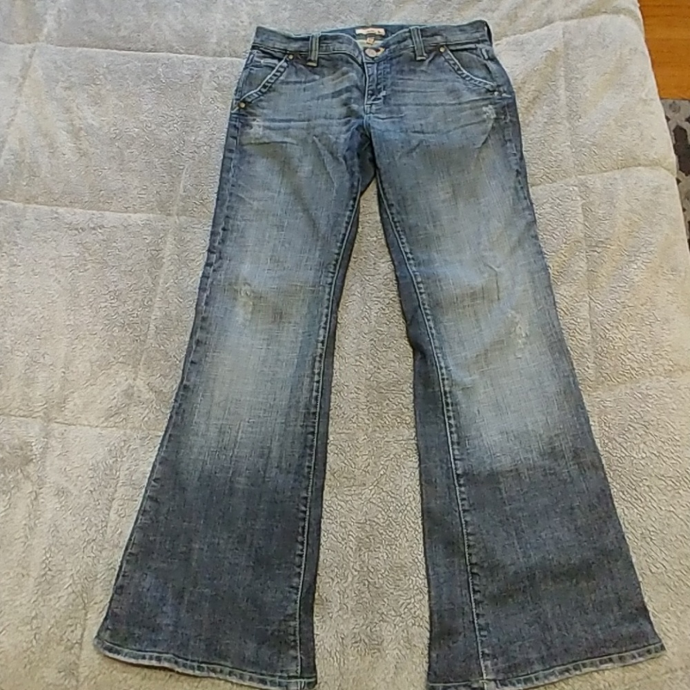 See Thru Soul medium wash bootcut jeans